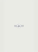 prestashop:1:3838:13049 | Silver Spinning Zircon Floral Ring