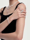 prestashop:1:3838:13050 | Silver Spinning Zircon Floral Ring