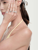 prestashop:1:3838:13051 | Silver Spinning Zircon Floral Ring