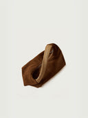 prestashop:1:3883:13110 | Dark Tea Brown Suede Shoulder Woven Bag