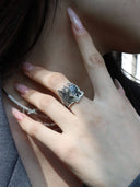 prestashop:1:3894:13187 | White Ink-Wash Side Clear Ink Ring