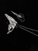 prestashop:1:391:1387 | AOKINSIDE Silver Butterfly Tassel Earrings