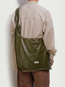 prestashop:1:3930:13703 | Pine Green Lace-Up Crossbody Bag