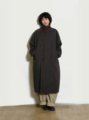 prestashop:1:3936:13665 | Dark Gray Long Cocoon Coat