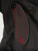 prestashop:1:3936:13669 | Dark Gray Long Cocoon Coat