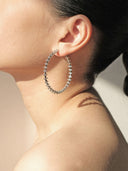 prestashop:1:3942:13417 | Silver Full Hoop Earrings - Small