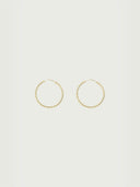 prestashop:1:3943:13415 | Gold Full Hoop Earrings - Small