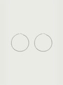 prestashop:1:3944:13413 | Silver Full Hoop Earrings - Large