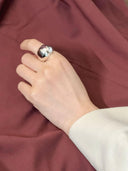 prestashop:1:3961:13481 | Silver Solid Silver Large Triangle Ring