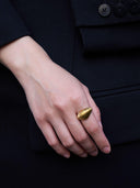 prestashop:1:3965:13460 | Gold Textured Shield Ring