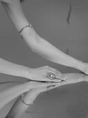 prestashop:1:3966:13457 | Silver Spring Ripple Pearl Open Ring