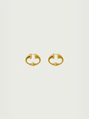 prestashop:1:3973:13432 | Gold Echo Trumpet Small Earrings