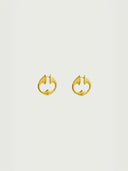 prestashop:1:3973:13433 | Gold Echo Trumpet Small Earrings