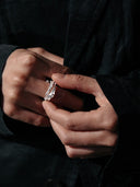 prestashop:1:3977:13579 | White Hidden Branch Ring