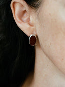 prestashop:1:3997:13641 | Red Oval Studs