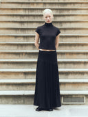 prestashop:1:4050:14014 | Black High Neck Basic Shirt