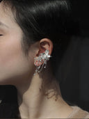 prestashop:1:4163:20255 | Hibiscus with Agarwood Ear Clip - Single