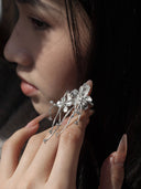 prestashop:1:4163:20256 | Hibiscus with Agarwood Ear Clip - Single