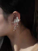 prestashop:1:4163:20257 | Hibiscus with Agarwood Ear Clip - Single