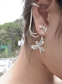 prestashop:1:4167:20237 | Double Birds Stud and Ear Cuff - Single