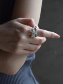 prestashop:1:4174:20205 | White Plum and Teal Ring