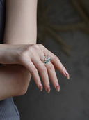 prestashop:1:4174:20208 | White Plum and Teal Ring