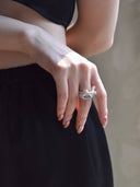 prestashop:1:4174:20210 | White Plum and Teal Ring