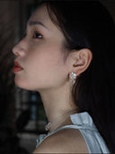 prestashop:1:4180:20181 | Little Butterfly Orchid Crystal Stud - Single
