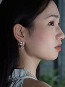 prestashop:1:4180:20183 | Little Butterfly Orchid Crystal Stud - Single