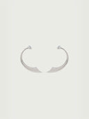 prestashop:1:4190:20395 | Silver Medium Wave Hook Pearl Earrings