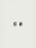 prestashop:1:4265:20861 | Silver Sterling Floral Gemstone Stud Earrings