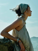 prestashop:1:4296:21536 | Green Seabreeze Natural Ramie Scarf