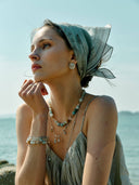 prestashop:1:4296:21537 | Green Seabreeze Natural Ramie Scarf