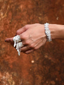 prestashop:1:430:1453 | SUI-handmade silver ring with bell-shaped hangings