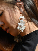 prestashop:1:434:1465 | ZHAN-sparkling silver earrings with ball decoration