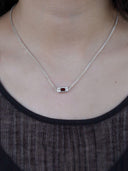 prestashop:1:4348:20997 | Silver Corelight Horizontal Pendant Necklace