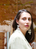 prestashop:1:435:1459 | ZHAN-sparkling silver earrings with pyramid decoration