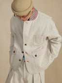 prestashop:1:4374:21460 | Beige-Grey Vintage Blazer