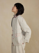 prestashop:1:4374:21462 | Beige-Grey Vintage Blazer