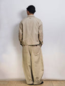 prestashop:1:4381:21405 | Khaki Pleated Balloon Trousers