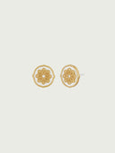 prestashop:1:4397:21358 | Gold & Silver Persimmon Calyx Stud Earrings