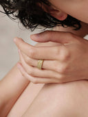 prestashop:1:4404:21336 | Gold Green Jade Square & Circle Ring