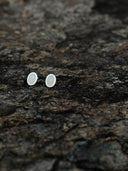 prestashop:1:4412:21316 | Silver White Jade Stud Earrings-Small