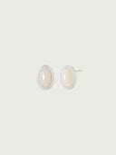 prestashop:1:4413:21310 | Silver White Jade Stud Earrings-Large