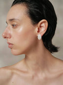 prestashop:1:4413:21311 | Silver White Jade Stud Earrings-Large
