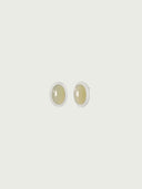 prestashop:1:4414:21309 | Silver Green & White Jade Stud Earrings-Small