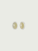 prestashop:1:4415:21307 | Silver Green & White Jade Stud Earrings-Large