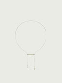 prestashop:1:4418:21295 | Silver Green & White Jade Square & Circle Toggle Necklace