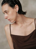 prestashop:1:4419:21293 | Silver Green & White Jade Square & Circle Drop Earrings