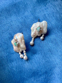 prestashop:1:4427:21644 | White Pearl Opal Earring-Single